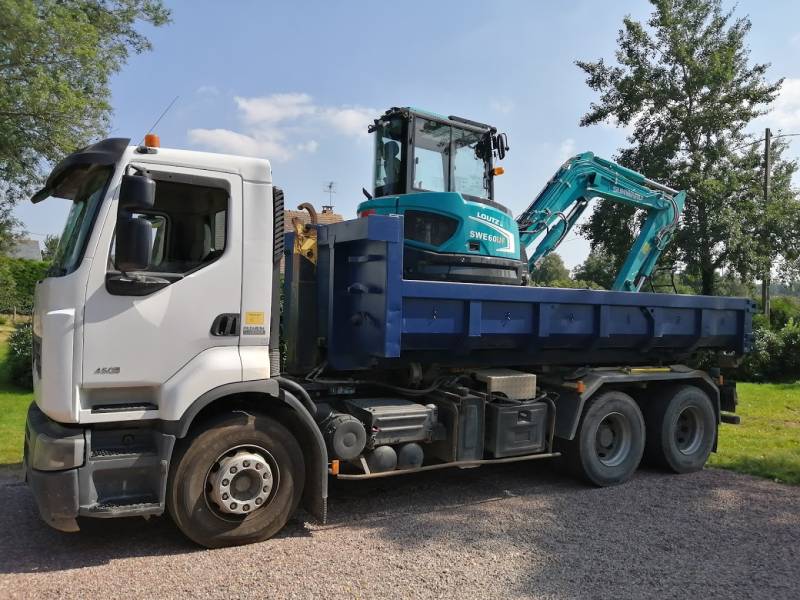 Entreprise de terrassement spécialisée dans les travaux de préparation de terrain Cideville Paumier Michaël
